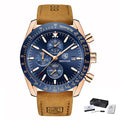 BENYAR Luxury Brand Men's Casual Quartz Watch Silicone Strap Military Chronograph Men's 30M Waterproof Watch Montre Homme