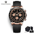 PAGANI DESIGN 40MM Chronograph Classic Luxury Men Quartz Watches Top Brand 10bar Diving Sapphire Glass Men Watches Chronograph